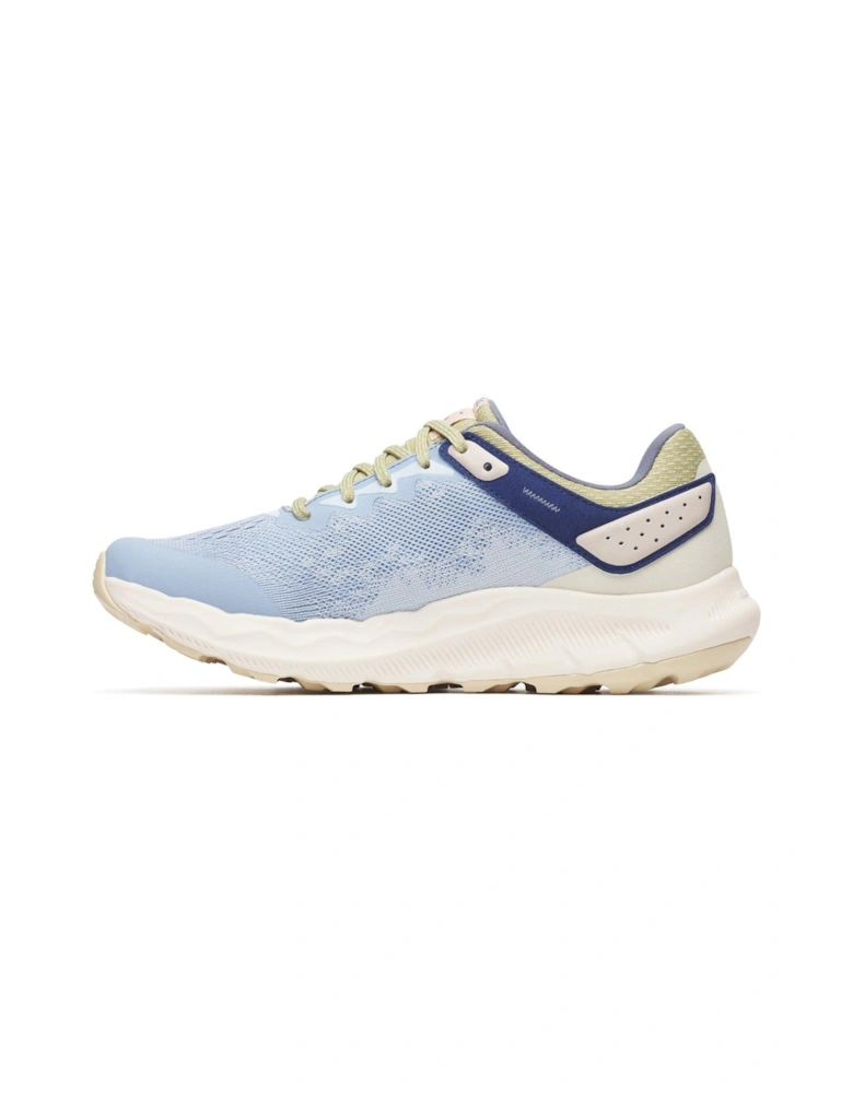Womens Antora 4 Waterproof Trail Running Shoes - Blue