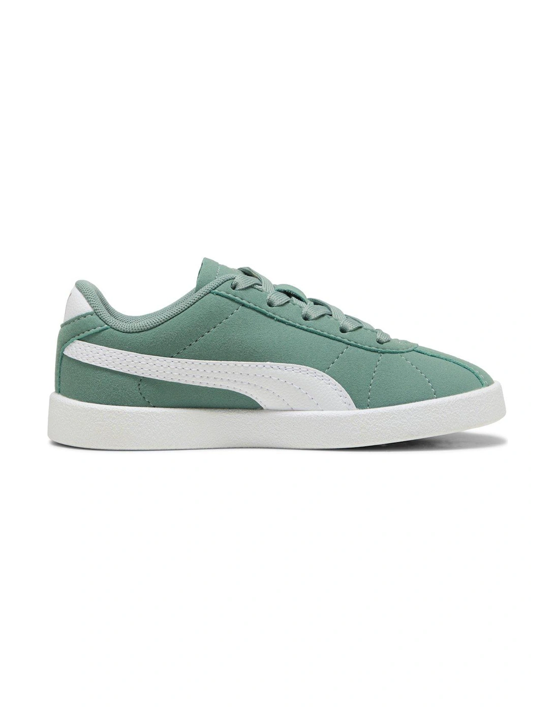 Kids Unisex Club II - Green Moon-White