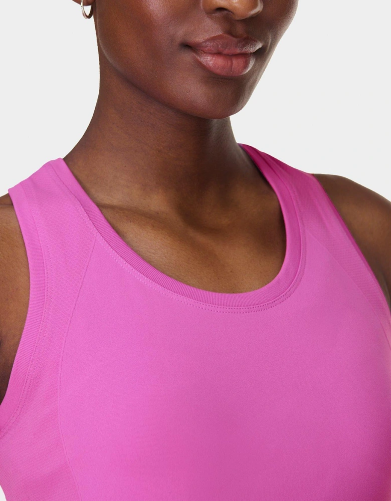 Womens Training Athlete Seamless Workout Tank Top - Pink