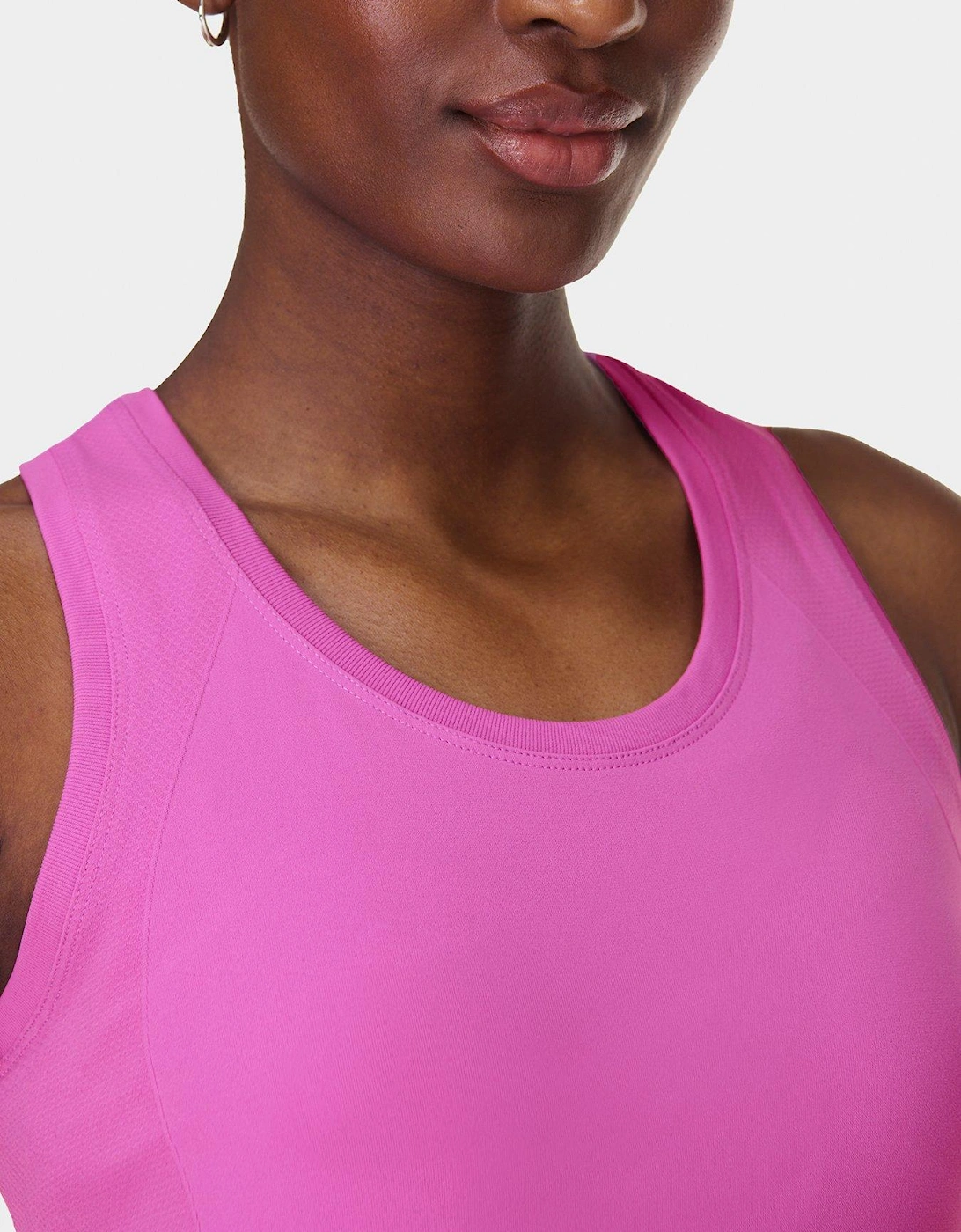 Womens Training Athlete Seamless Workout Tank Top - Pink