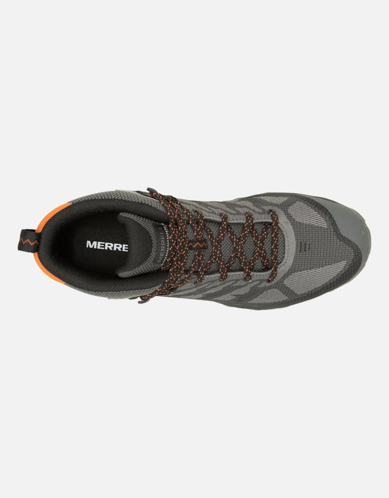 Mens Speed Mid Waterproof Hiking Boots - Grey