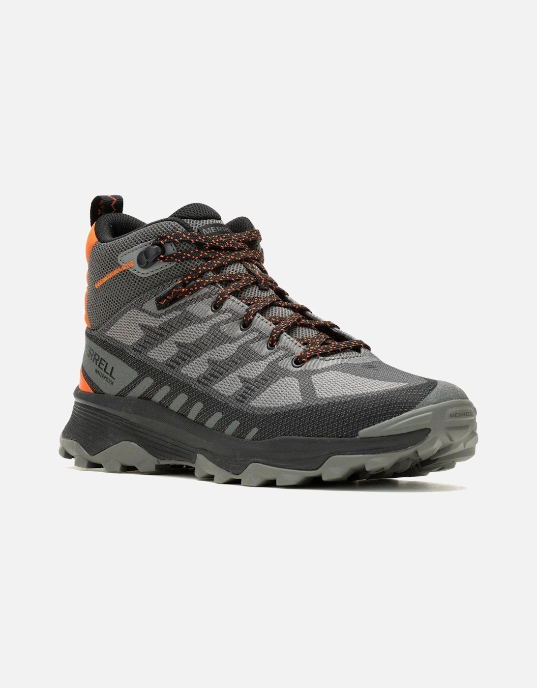 Mens Speed Mid Waterproof Hiking Boots - Grey