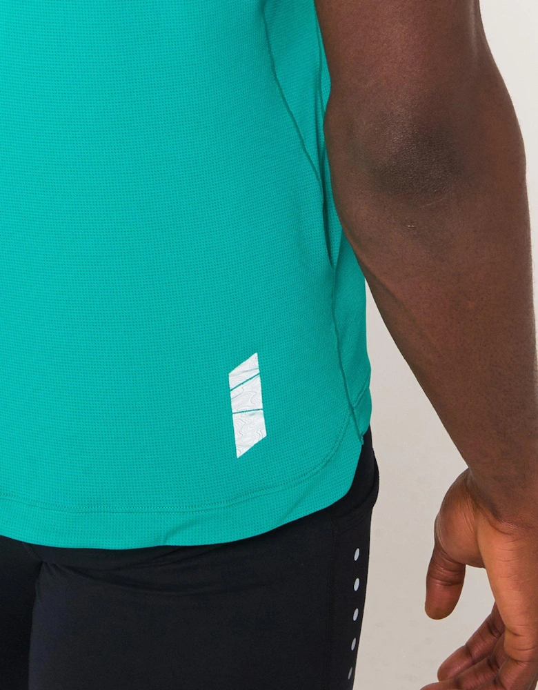 Men's Tech Short Sleeve Tee - Deep Laguna/Seafaring