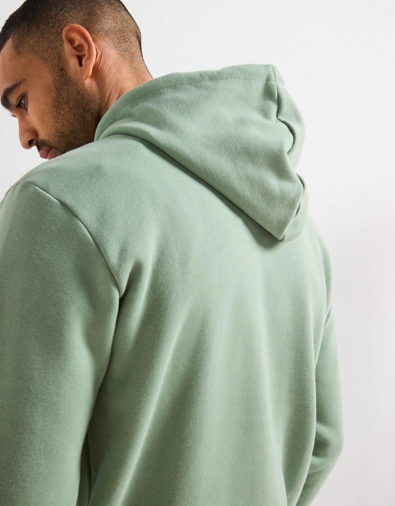 Hampton Logo Overhead Hoodie - Light Green