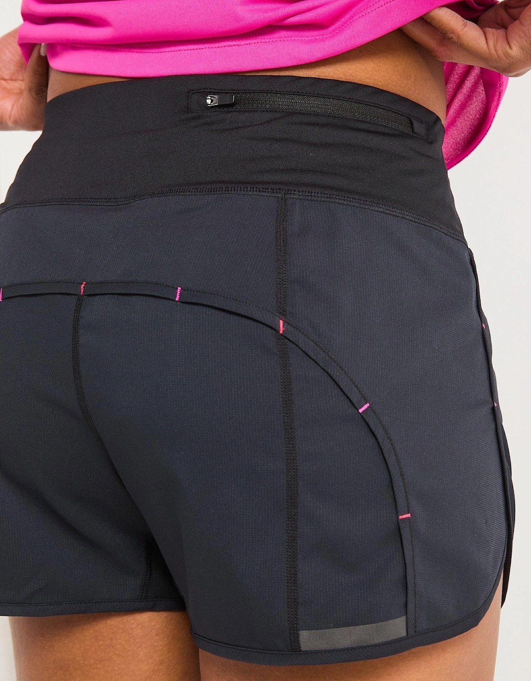 Womens Running Tech 4.5 Short - Black