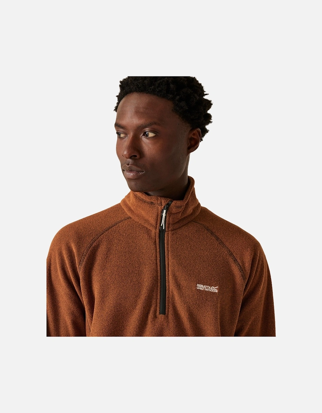 Great Outdoors Mens Kenger Half Zip Honeycomb Fleece