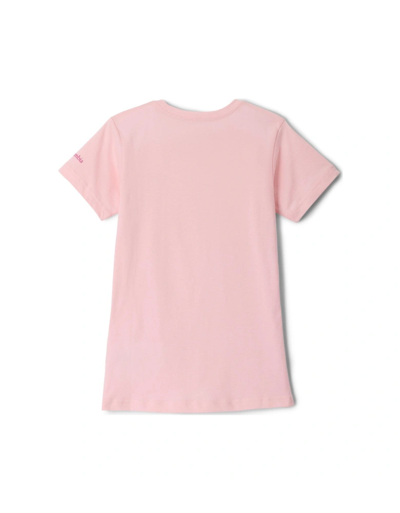 Girls Mission Lake Short Sleeve Graphic T-Shirt - Pink