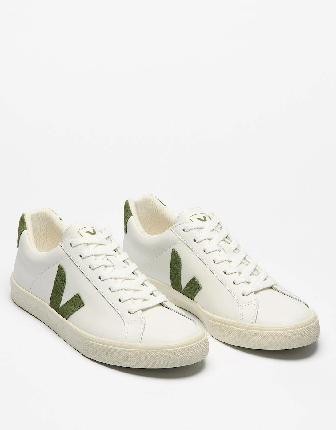 Women's Esplar Logo Trainers - White/Green