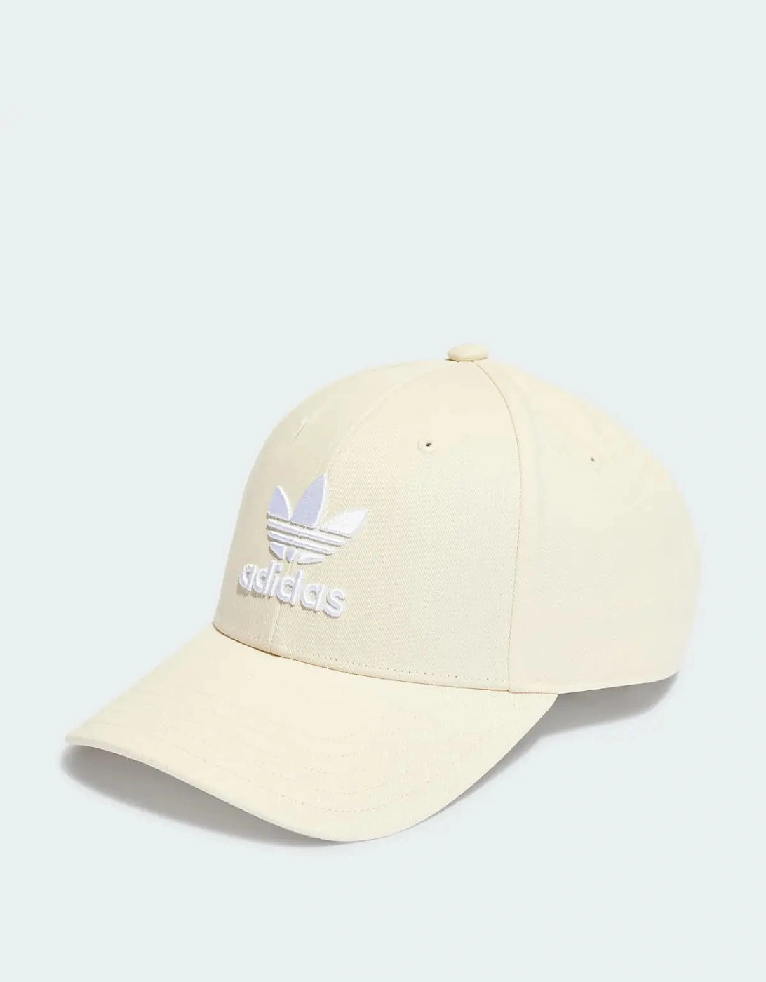 Women's Adidas Trefoil Baseball Cap - White