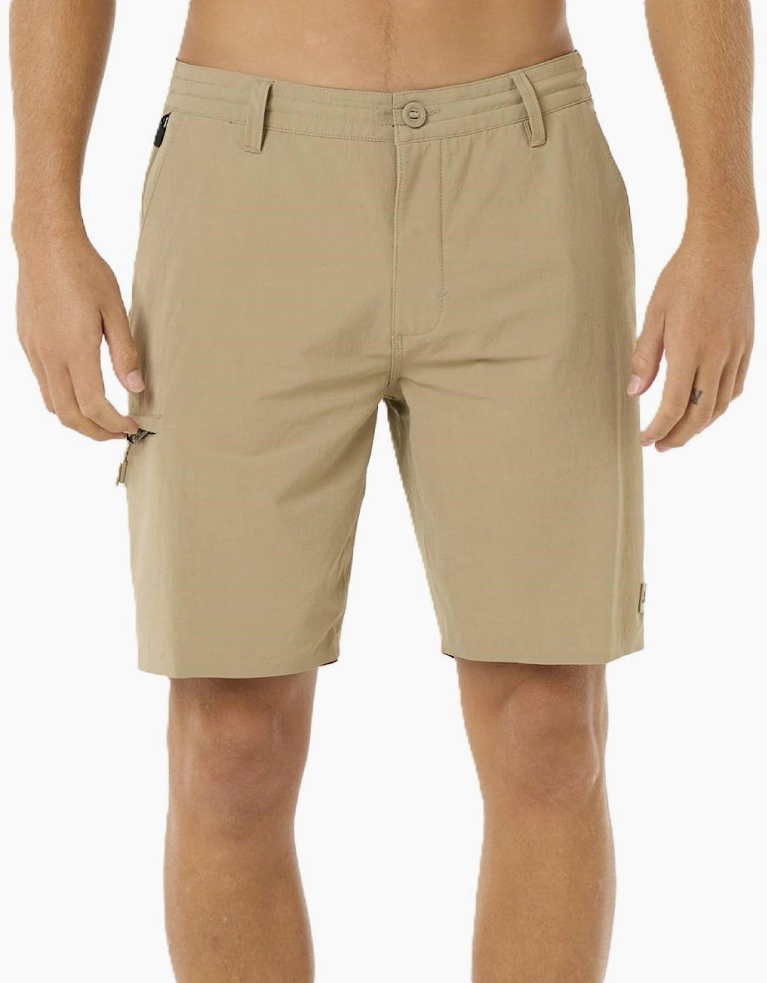 Ripcurl Men's Tan Rip Curl Boardwalk Global Entry Cargo Shorts  32/32 Size 32