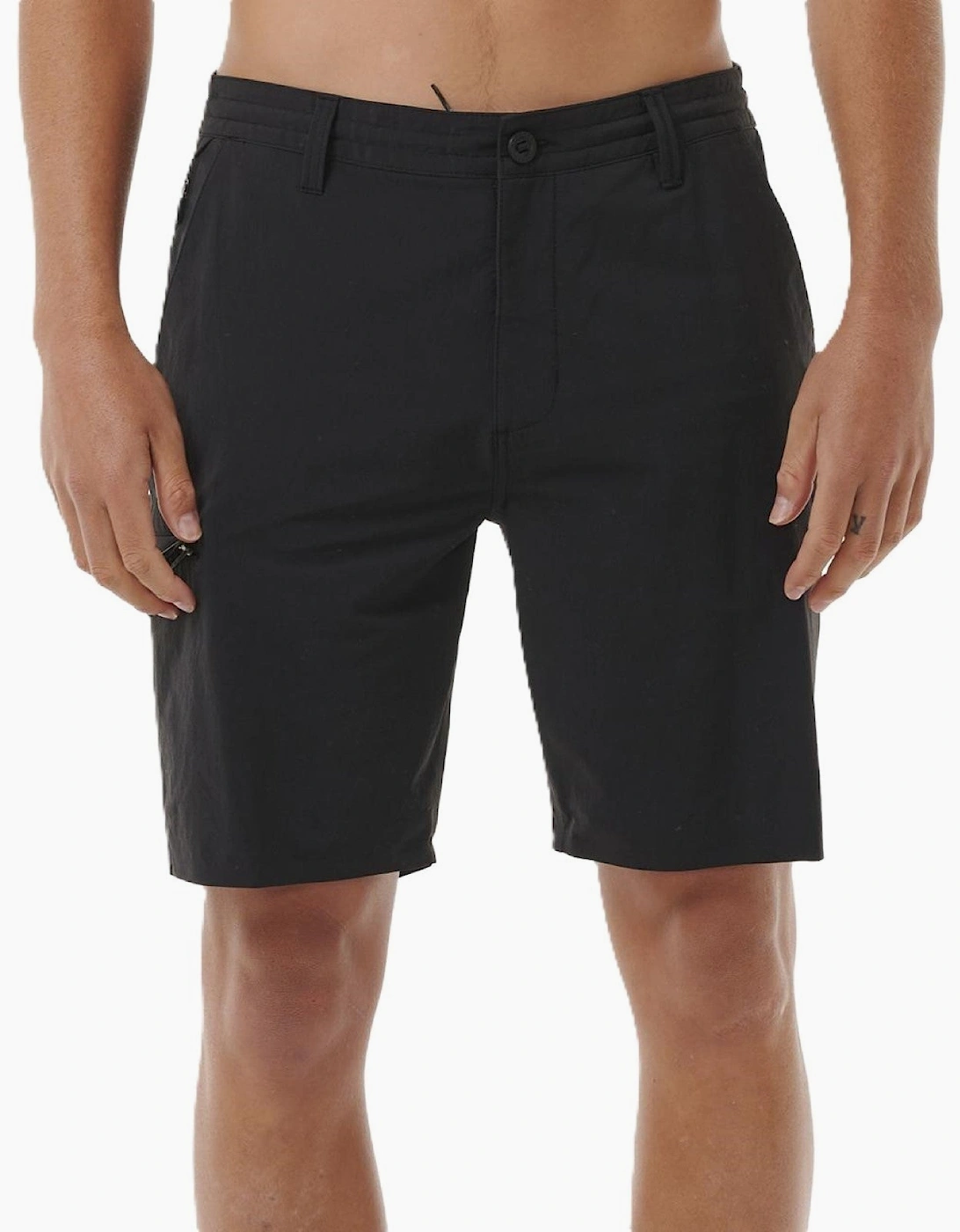 Ripcurl Men's Black Rip Curl Boardwalk Global Entry Cargo Shorts  32/32 Size 32
