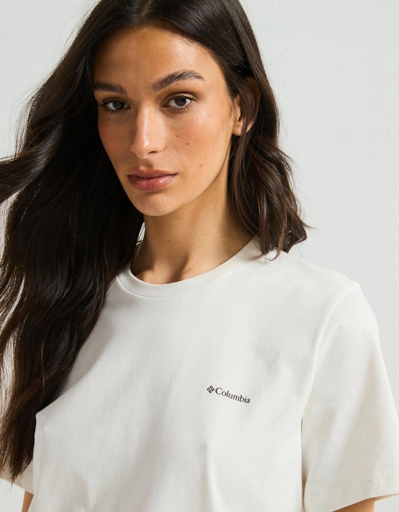 Women's Boundle Beauty Logo Short Sleeve T-Shirt - Cream