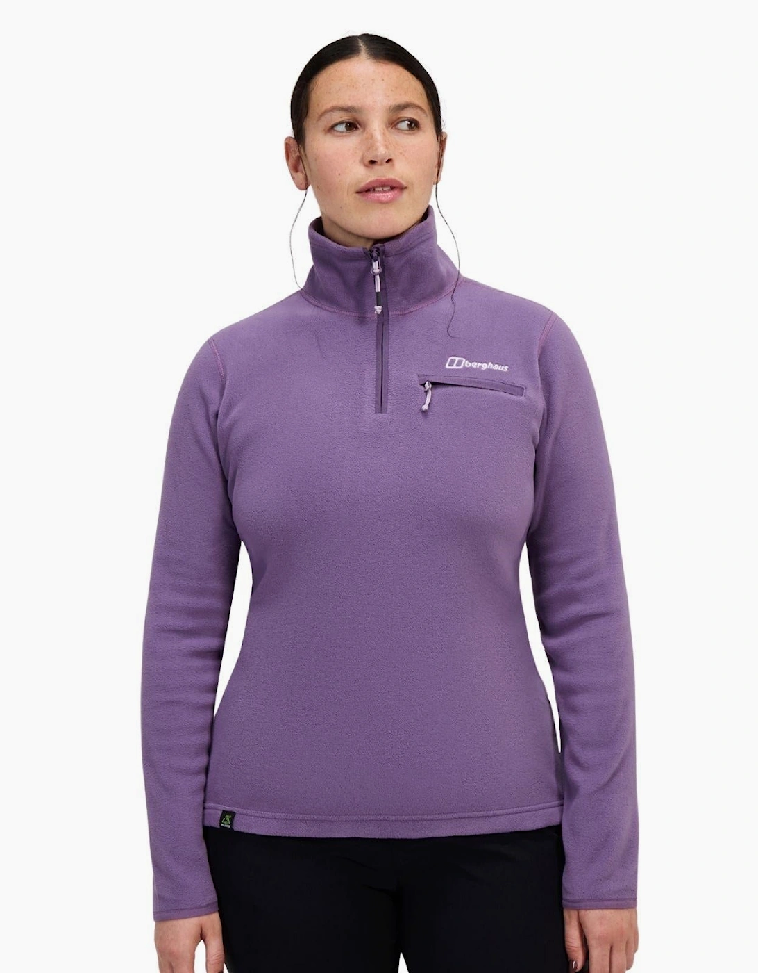 Berghaus Women's Multi/Black Prism 2.0 Micro Polartech Half Zip Fleece - Size 8/8
