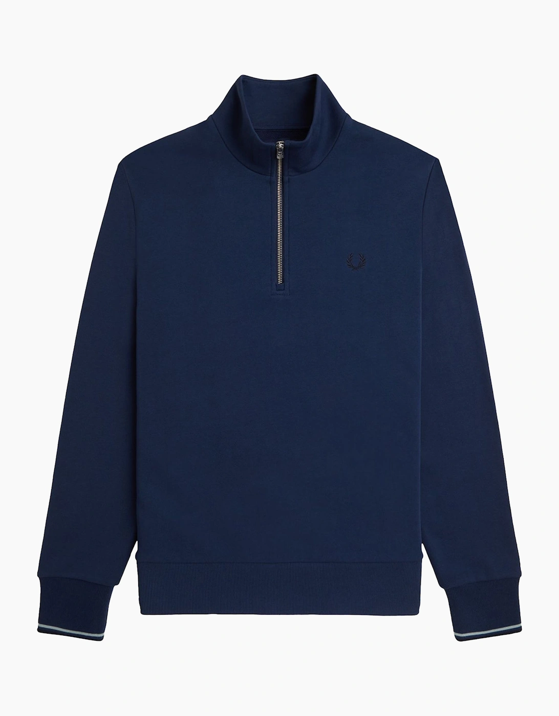 Fred Perry Men's Fred Perry Half Zip Sweat - Navy