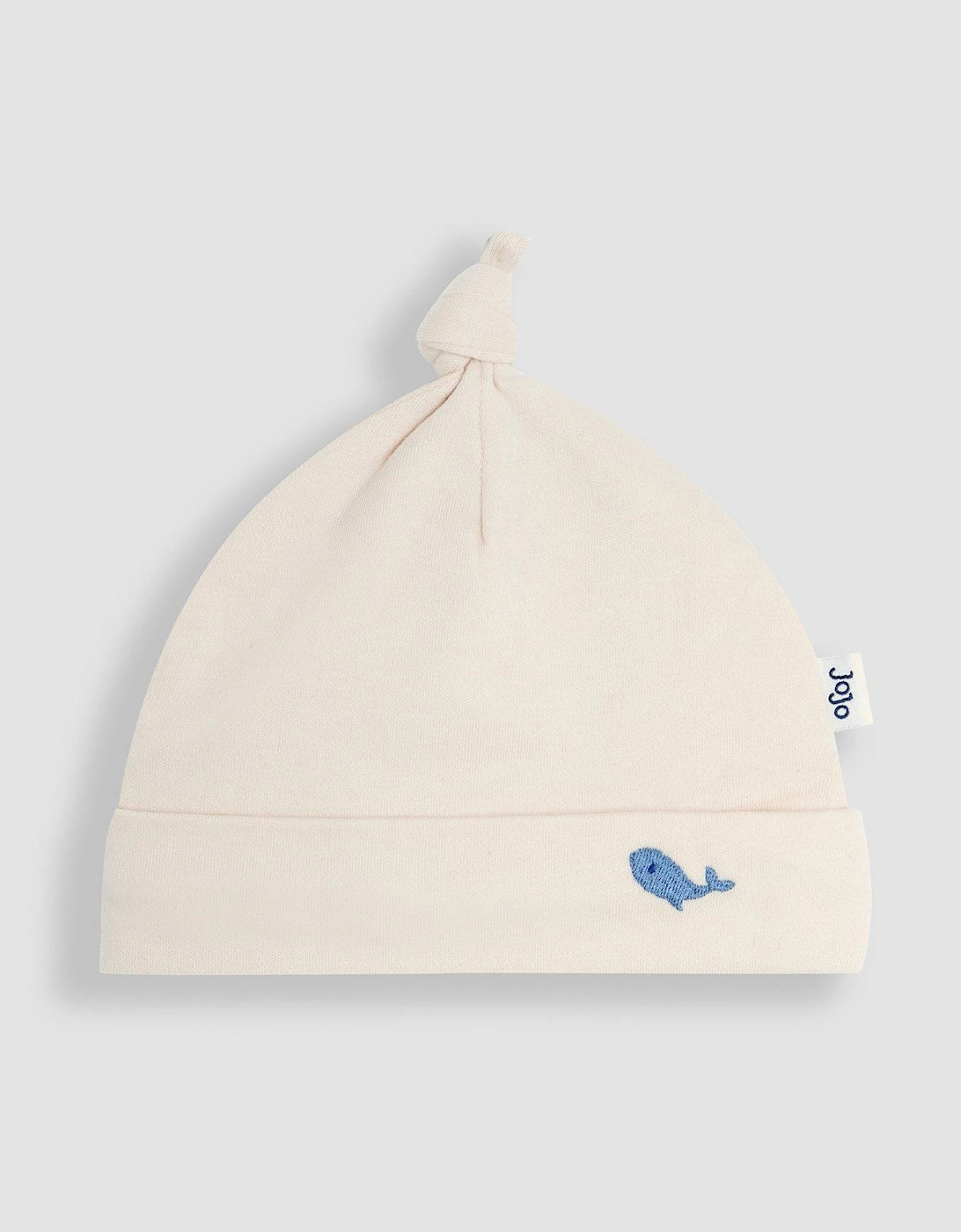 Baby Boys 2-pack Embroidered Whale Sleepsuit & Hat Set - Beige