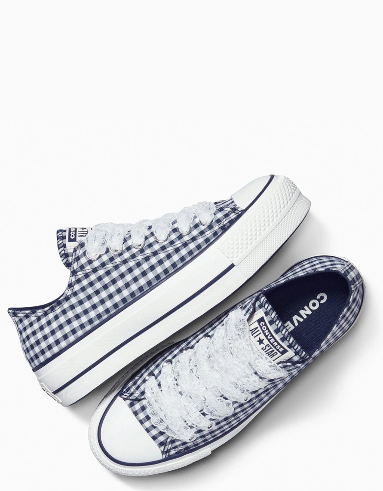 Womens Chuck Taylor All Star Lift Canvas - Oxobsidian/White/Vintage White