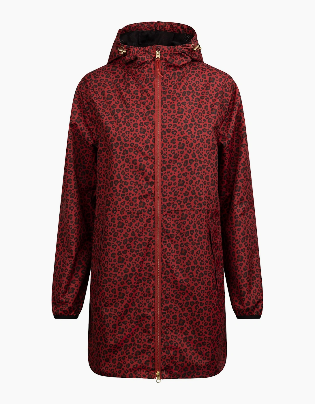 Trespass Women's Red / Parched Waterproof Jacket - Size: 14