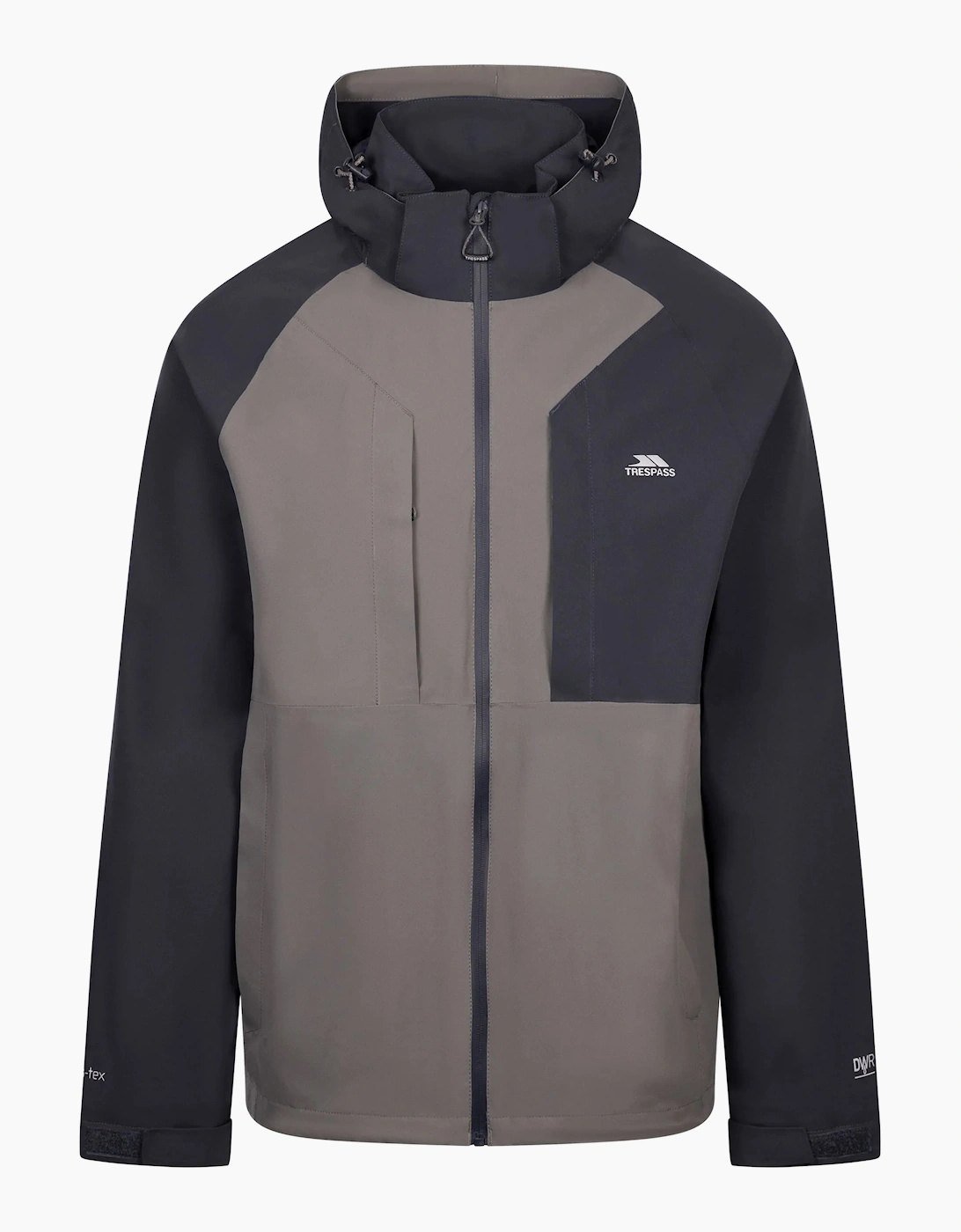Trespass Men's Grey Fala Outdoor Jacket - Size: 42/Regular