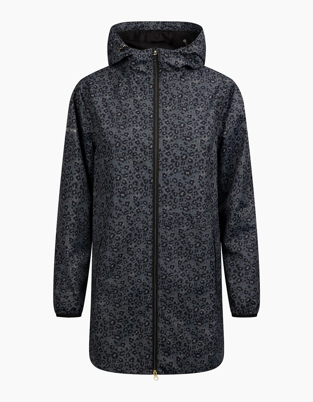 Trespass Women's Black / Parched Waterproof Jacket - Size: 12