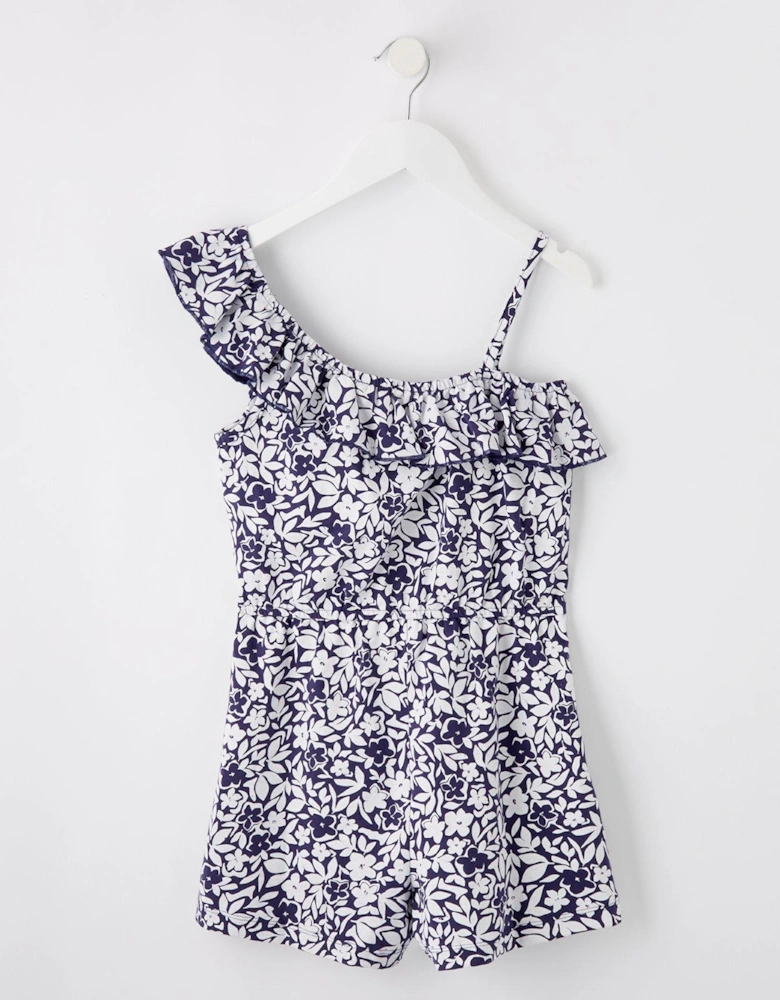Girls 2 Pack Playsuits - Multi
