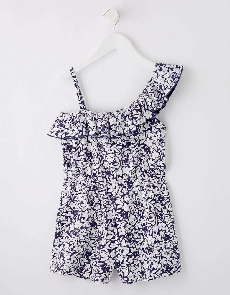 Girls 2 Pack Playsuits - Multi