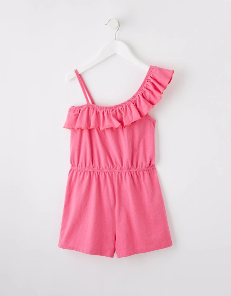Girls 2 Pack Playsuits - Multi