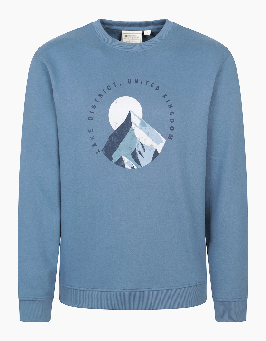 Men's Mountain Warehouse Mens Regional District Lake Sweatshirt - Blue - Size: XL