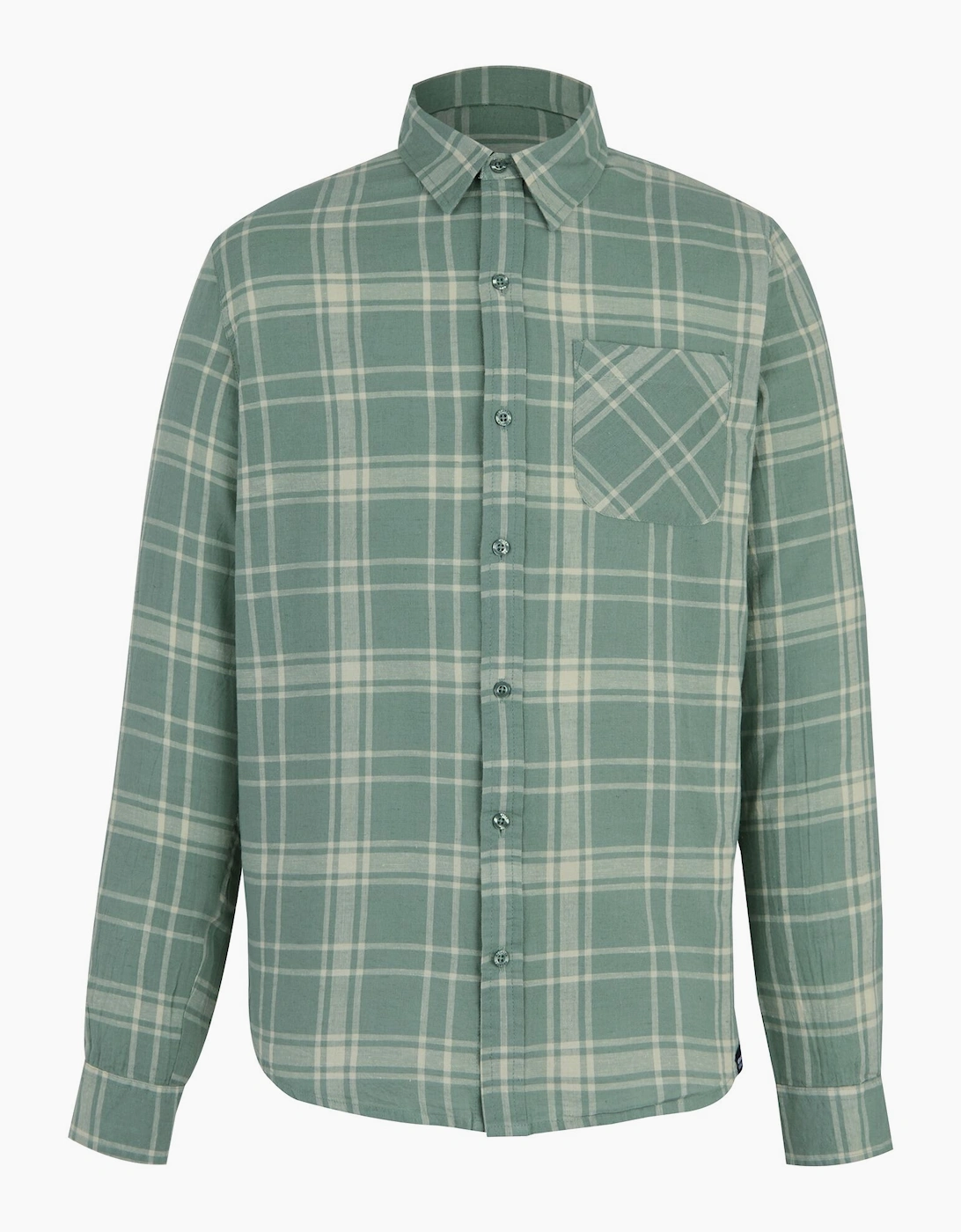 Regatta Men's Regatta Mens Loran Checked Long-Sleeved Shirt - Blue