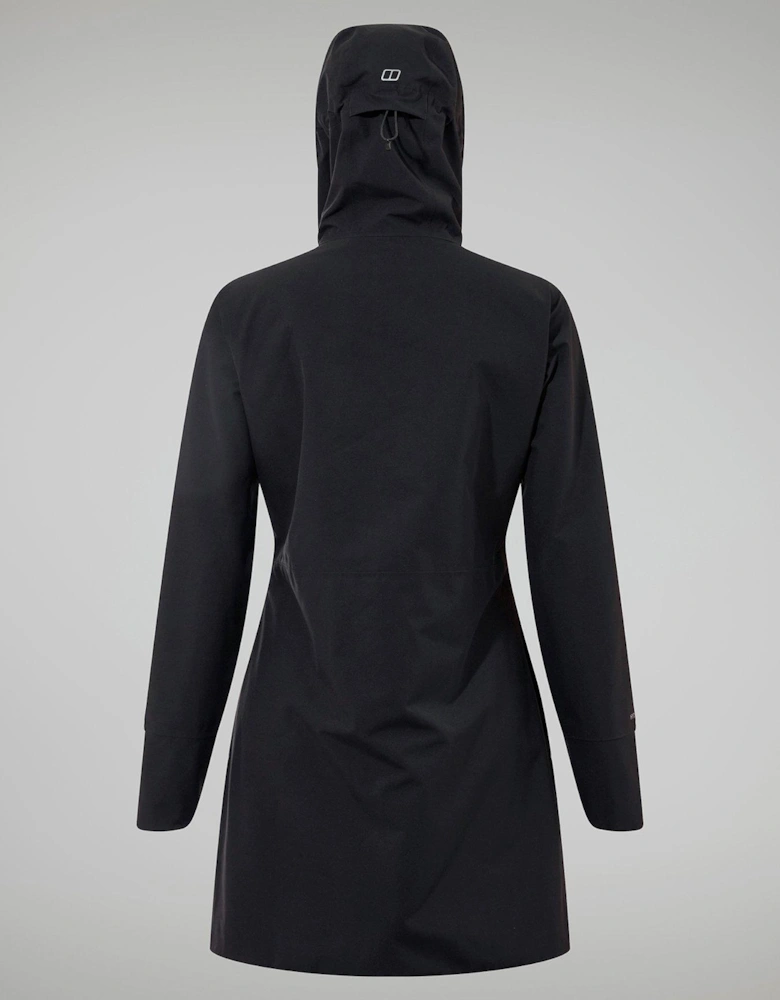 Womens Omeara Long Jacket - Black