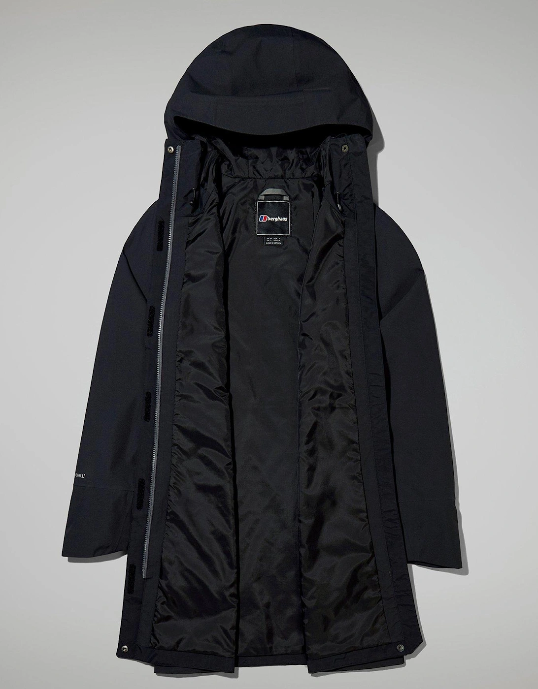 Womens Omeara Long Jacket - Black