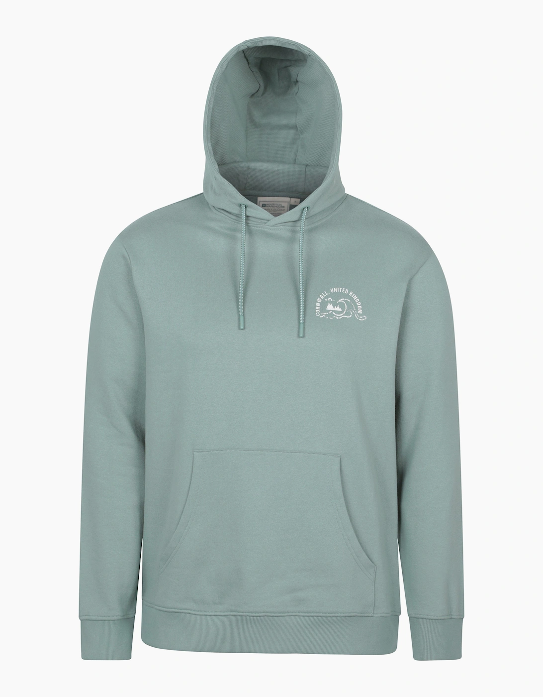 Mountain Warehouse Men's Green Regional Cornwall Graphic Hoodie - Size 38