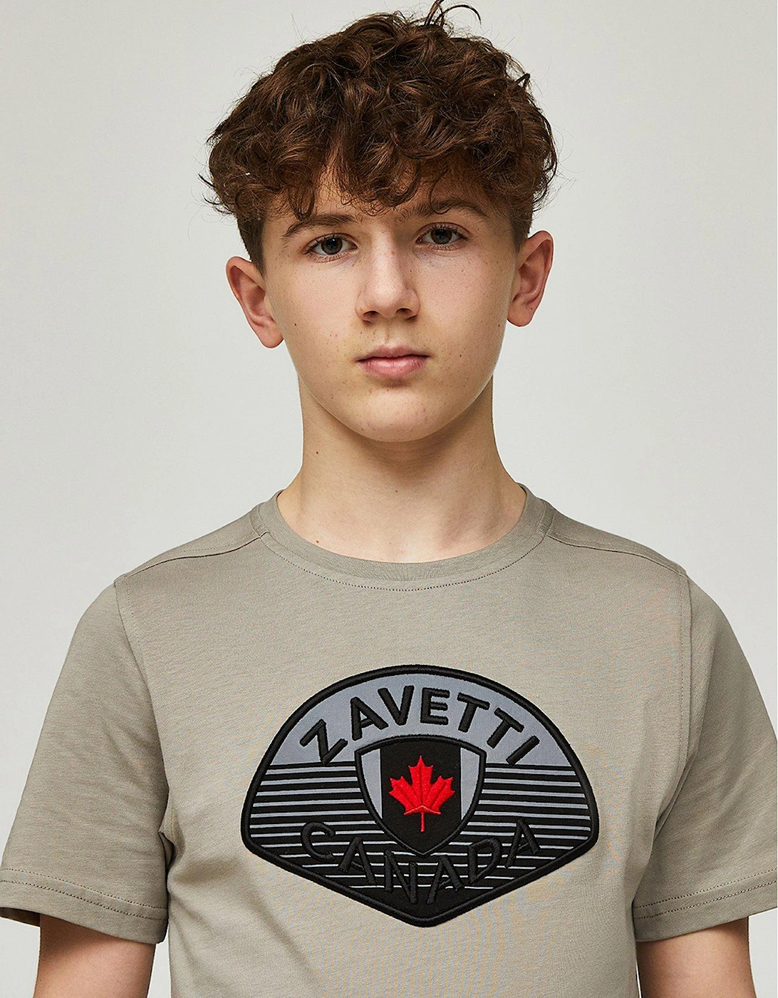 Junior Boys Botticini Reflective Short Sleeve T-Shirt - Dark Grey