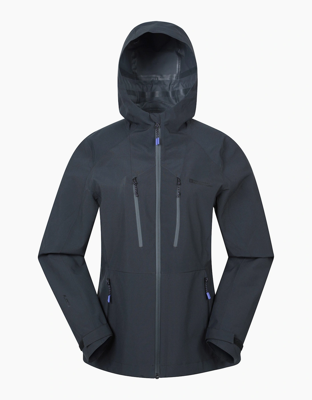 Mountain Warehouse Women's Mountain Warehouse Womens/Ladies Rainstorm 2.5 Layered Waterproof Jacket - Black