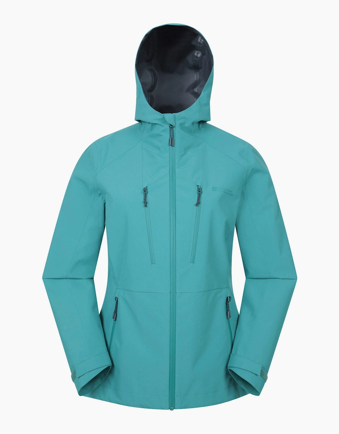 Mountain Warehouse Women's Mountain Warehouse Womens/Ladies Rainstorm 2.5 Layered Waterproof Jacket - Blue/Green