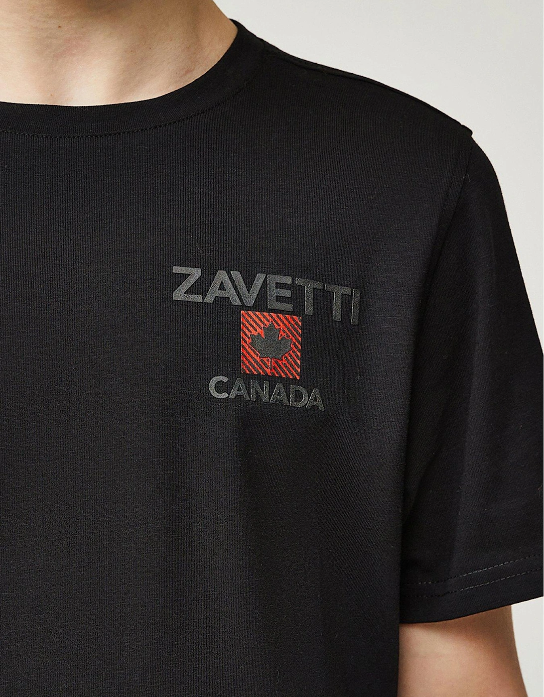 Junior Boys Matera Short Sleeve T-Shirt - Black