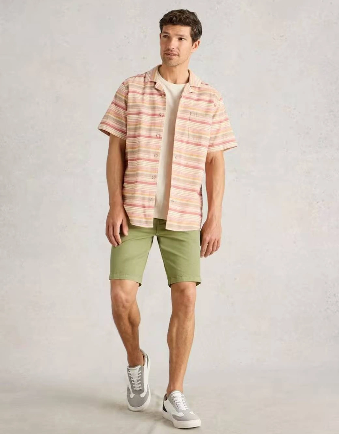 Men's Sutton Organic Chino Short Light Green