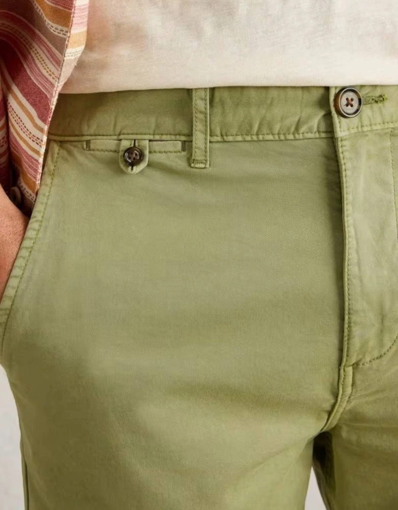 Men's Sutton Organic Chino Short Light Green