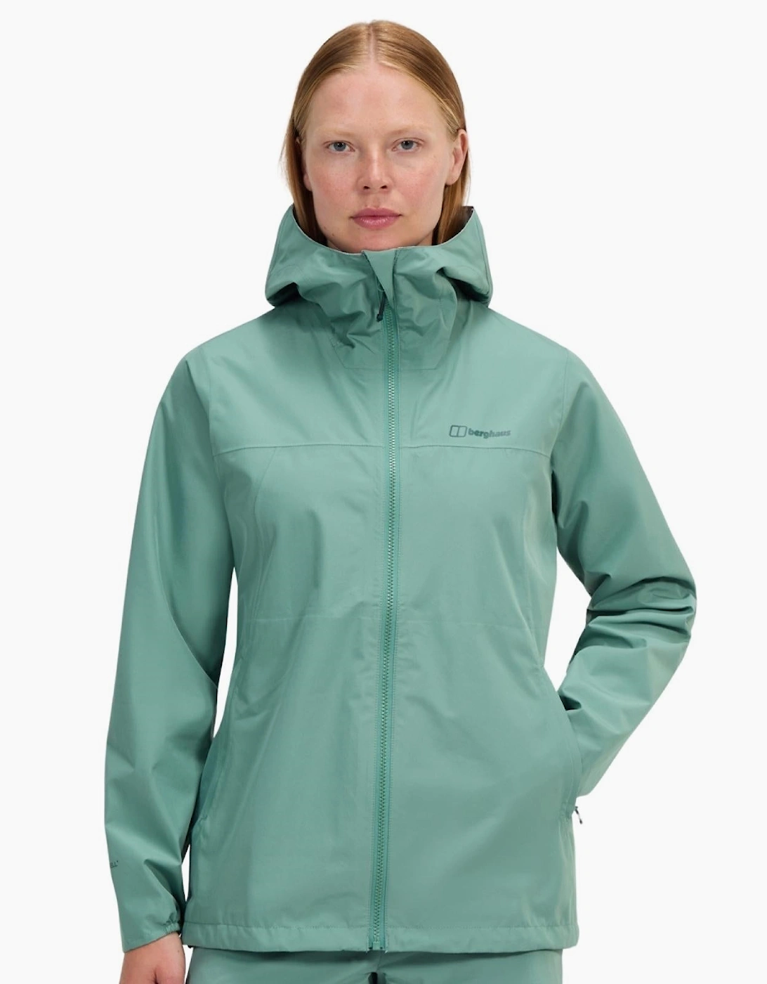 Women's Berghaus Womens Deluge Pro 3.0 Waterproof Walking Jacket - Blue - Size: 12