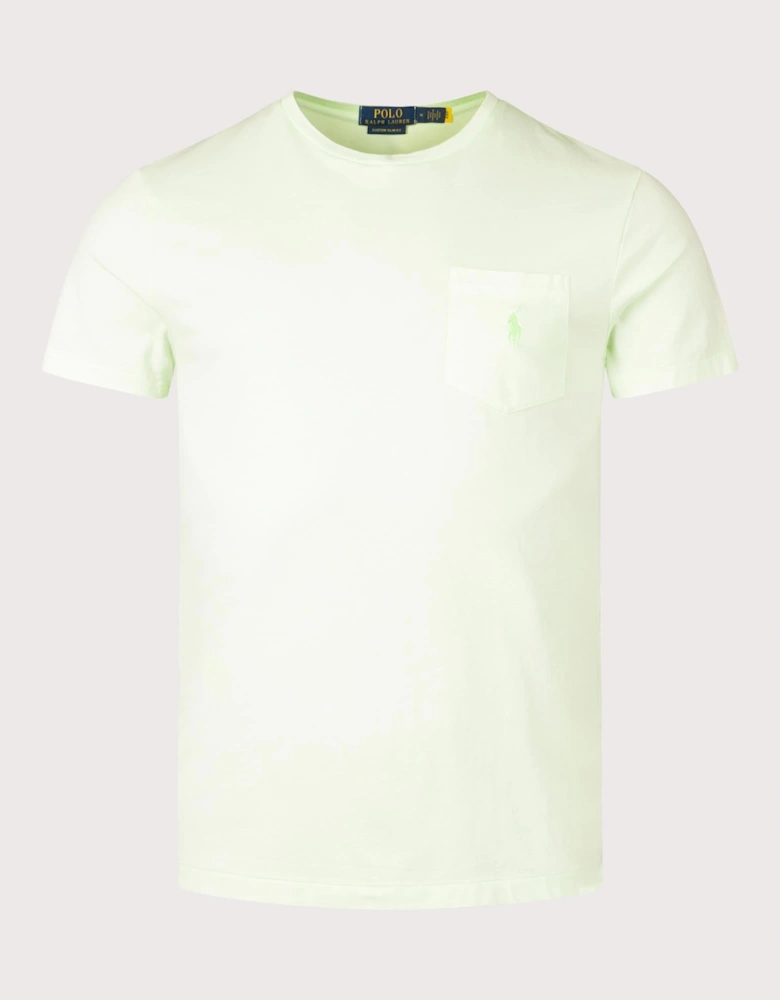 Custom Slim Mineral-Dyed Pocket T-Shirt