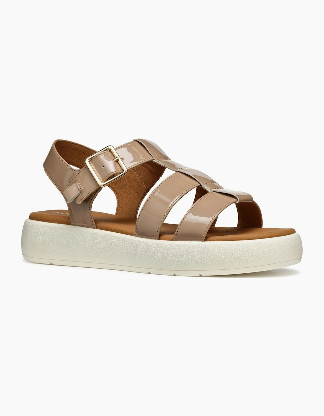Geox Women's Brown D Camalei Sandals  7 Size 7