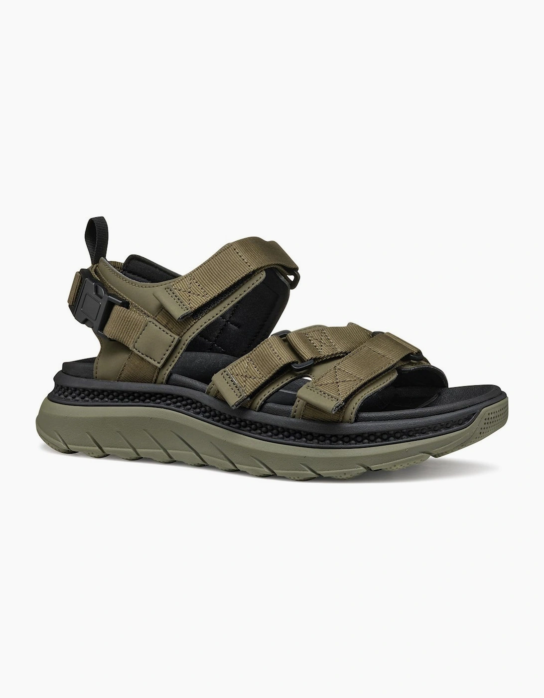 Geox Men's Tan U Spherica Actif Sandals - : 11 Size 11