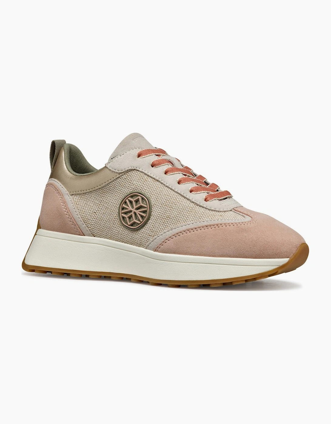 Geox Women's Tan D Amabel Trainers  5 Size 5