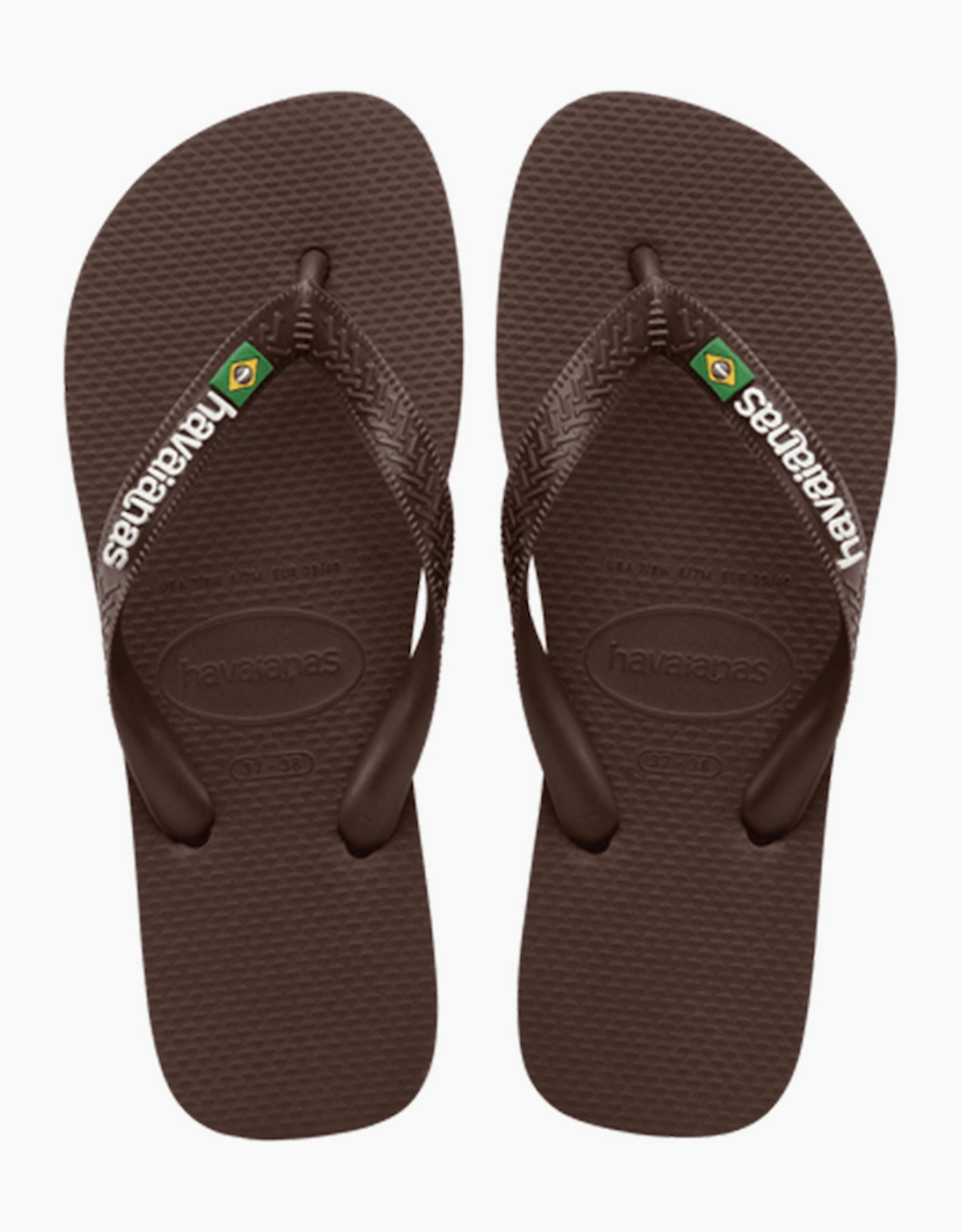 Women's Havaianas Women's Brasil Logo Flip Flops - Size: 2/2.5/3