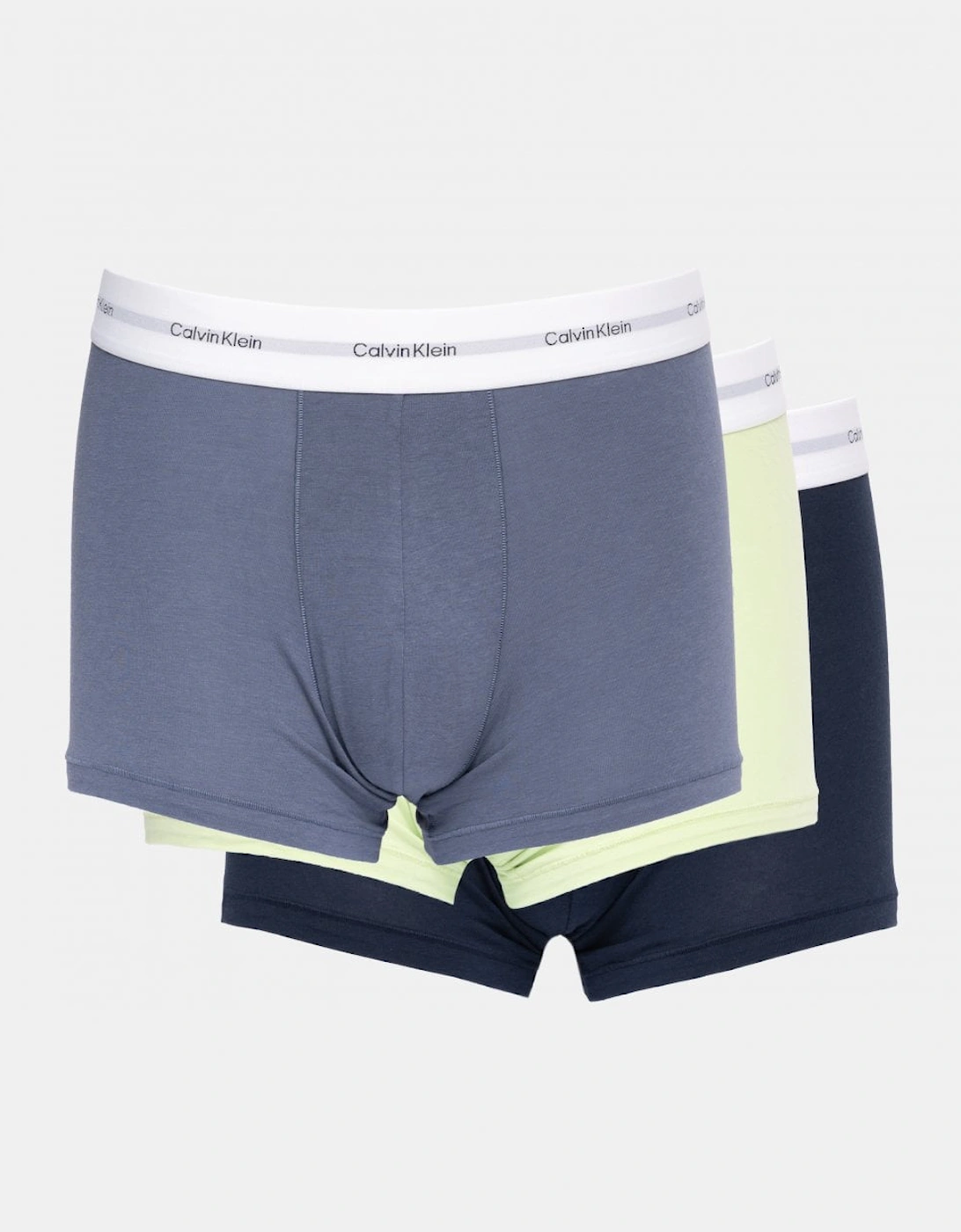 Calvin Klein Men's Blue 3 Pack Of Trunks - - : 37/36/32 Xl