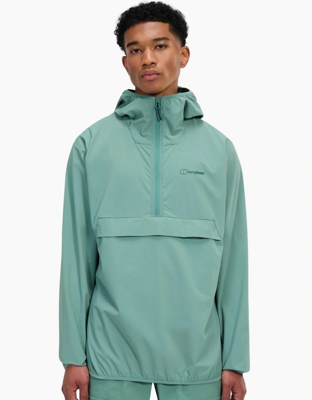 Men's Berghaus Mens Wandermoor Breathable Windbreaker - Blue - Size: 40/Regular