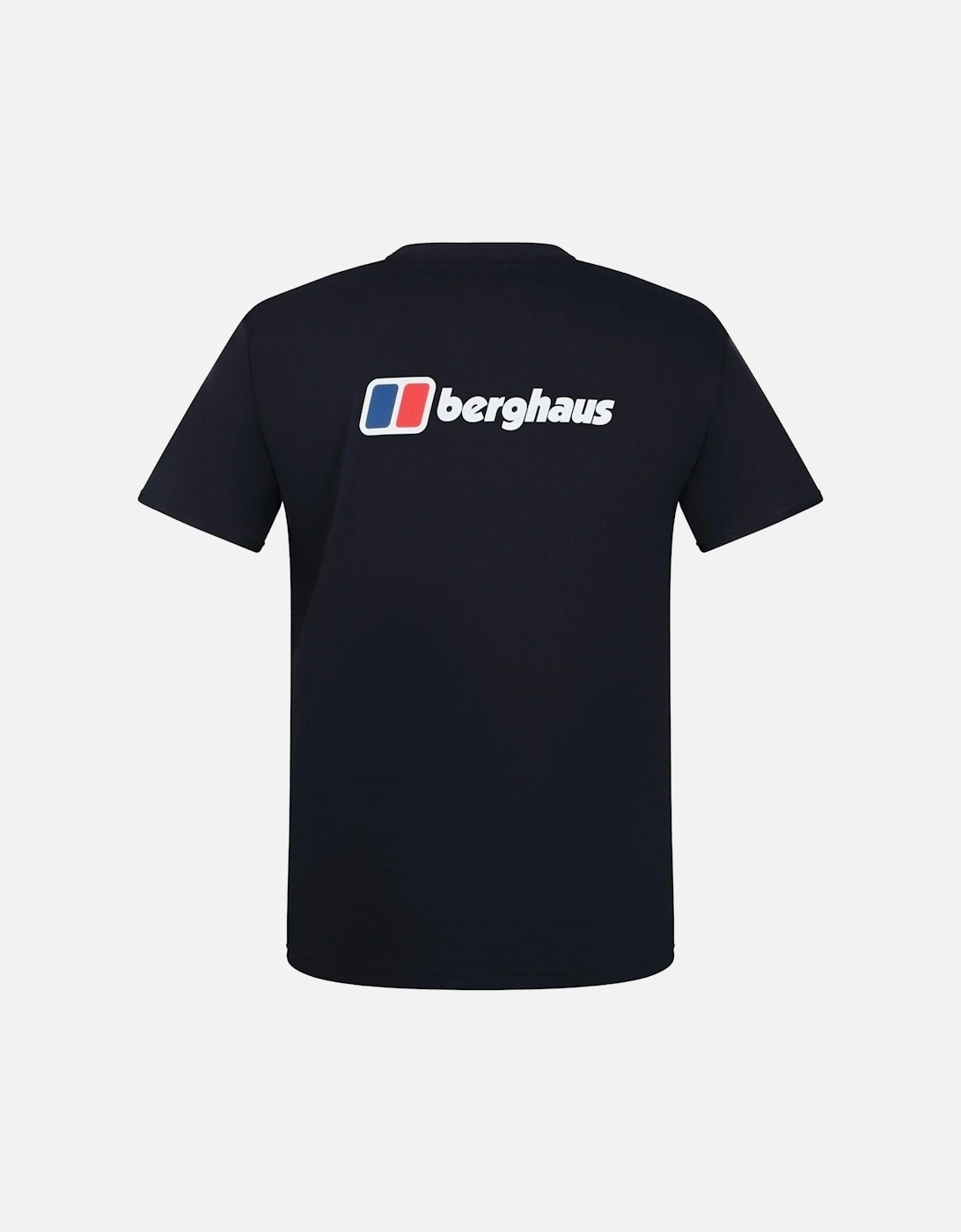 Berghaus Men's Black Front & Back Short Sleeve T-Shirt - : 40/Regular L