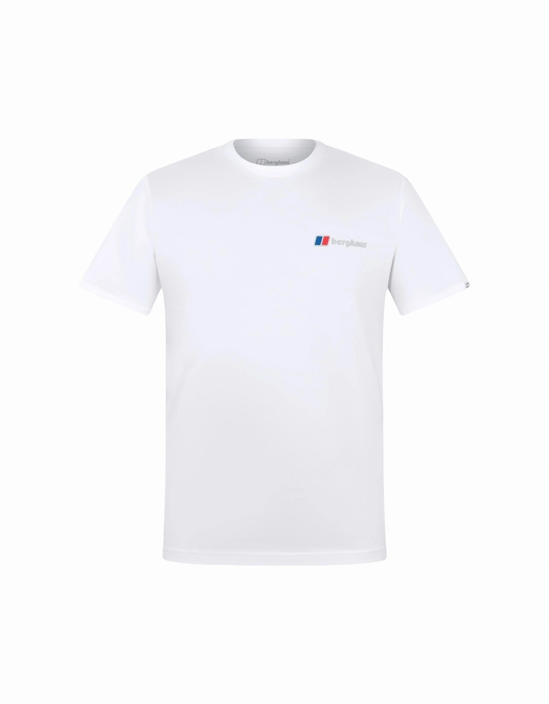 Berghaus Men's White Front & Back Short Sleeve T-Shirt - : 42/Regular Xl