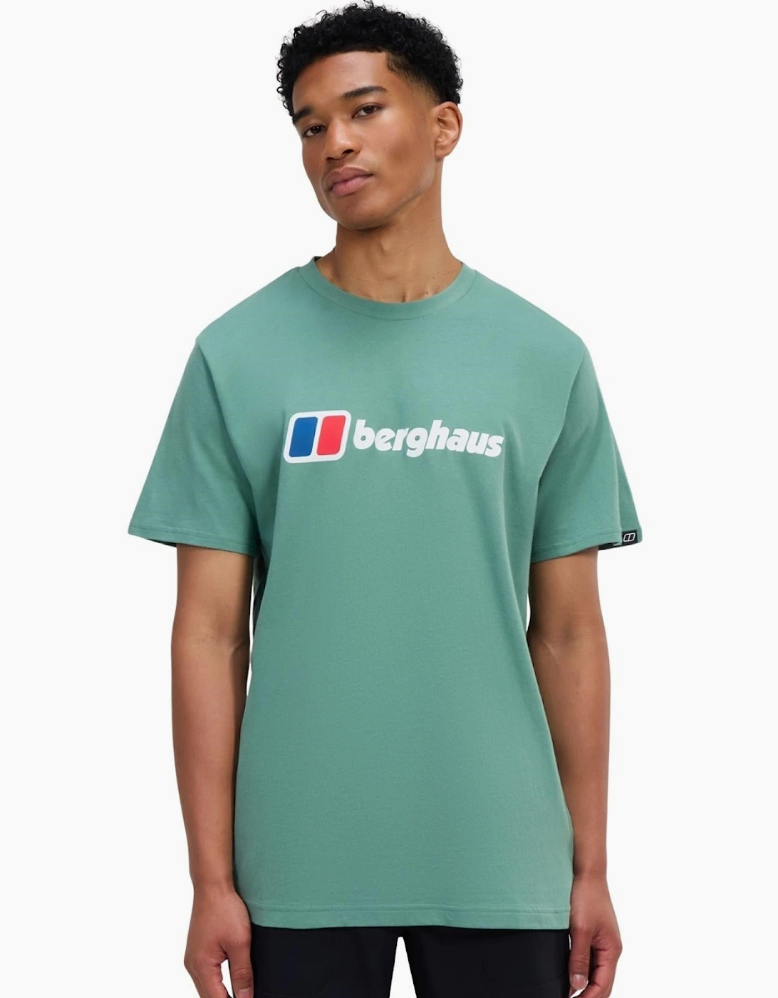 Berghaus Men's Blue Class Logo Short Sleeve T-Shirt - : 38/Regular M