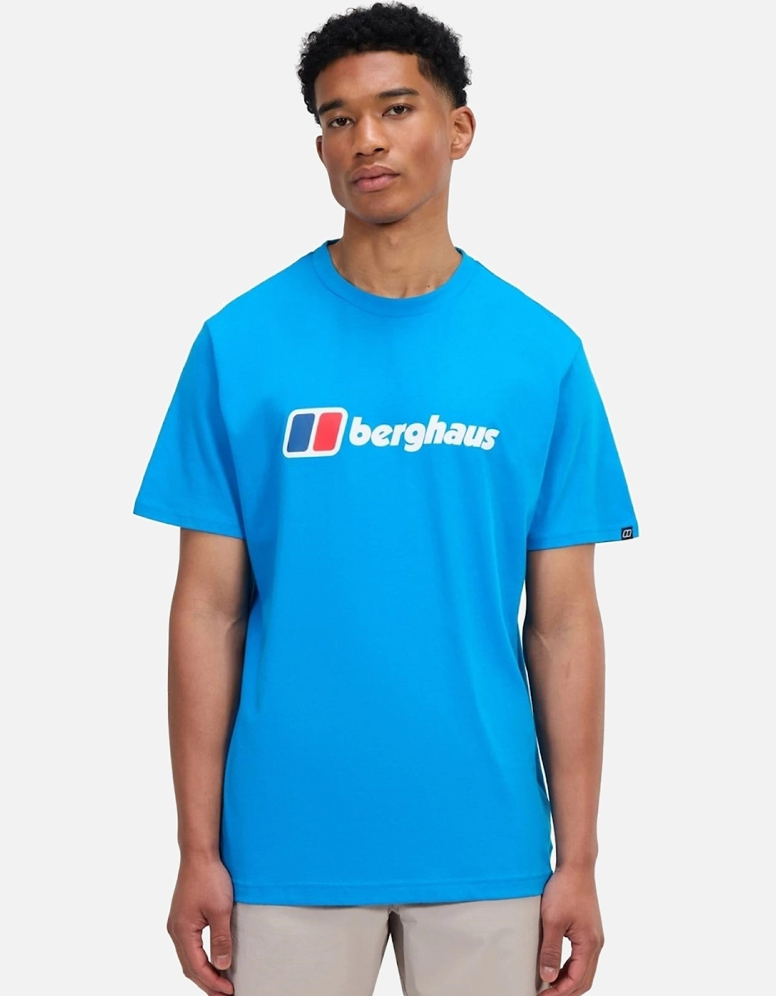 Berghaus Men's Navy Class Logo Short Sleeve T-Shirt - : 38/Regular M