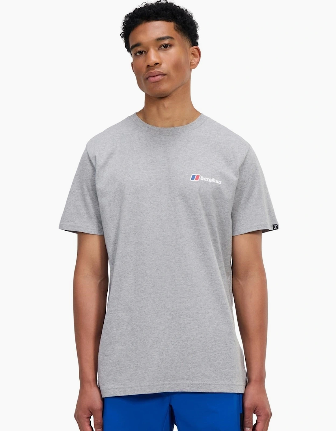 Berghaus Men's Grey Class Logo Short Sleeve T-Shirt  42 Xl